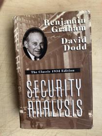 Security Analysis: The Classic 1934 Edition（英文原版）