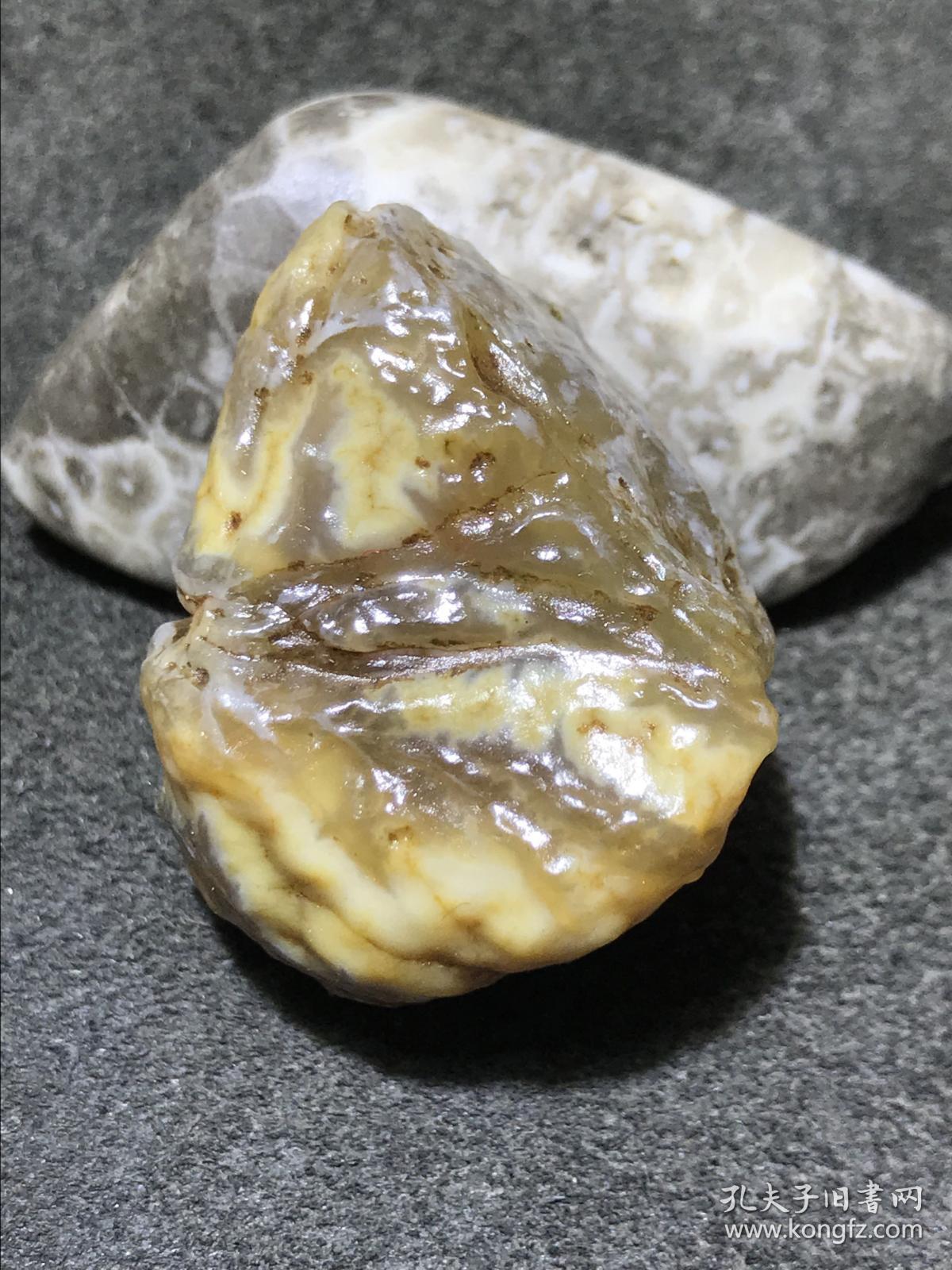 精美戈壁高玉化血脉筋脉石原石一颗