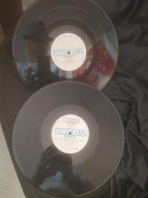 黑胶唱片 universal records  两张合售（没有原封套）