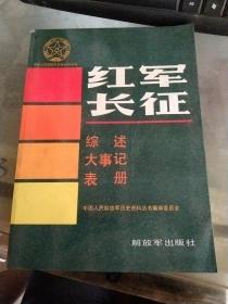 红军长征 综述、大事记、表册