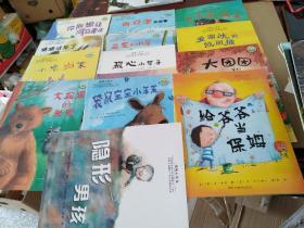 儿童心灵成长图画书系 暖暖心绘本：你别想让河马走开、猜猜谁来了、小兔当家、亲爱的小羊、两只羊的故事、大棕熊的秘密、袋鼠宝宝小羊羔、热心小帮手、木木能 快来、给爷爷当保姆、爱溜冰的凯丽猫、大团团和小圆圆、隐形男孩（共13本合售）