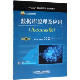 数据库原理及应用(Access版第4版十三五普通高等教育规划教材)
