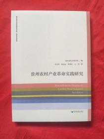 贵州农村产业革命实践研究(全新)