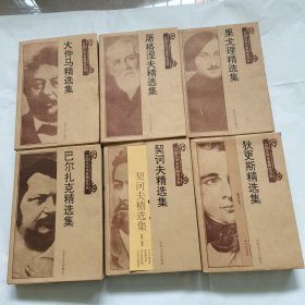 外国文学名家精选书系（大仲马精选集，屠格涅夫精选集，果戈理精选集，巴尔扎克精选集，契诃夫精选集，狄更斯精选集）6本