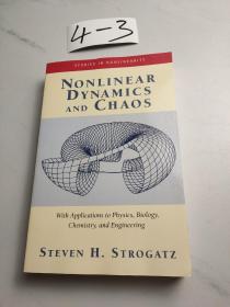 Nonlinear Dynamics And Chaos：With Applications To Physics, Biology, Chemistry, And Engineering