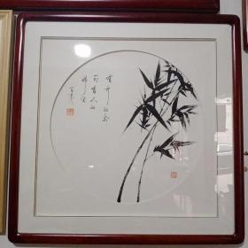纯手绘书画作品1  已装裱