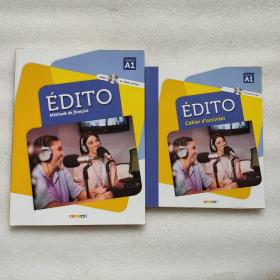 青少儿法语教材 Edito A1 学生用书 法文原版 Edito niveau A1（书+练习册）