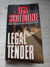 英文原版 《 Legal Tender 》[Paperback] Lisa Scottoline 著  法定货币