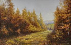 精品朝鲜油画 功勋艺术家李勋 长115宽75