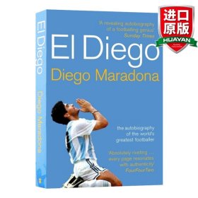 英文原版 El Diego: The Autobiography 马拉多纳自传 英文版 进口英语原版书籍