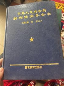 中华人民共和国
新刑法实务全书