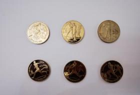 蘇聯1992年巴塞羅那奧運會紀念幣全套
