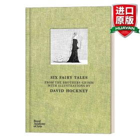 英文原版 Six Fairy Tales from the Brothers Grimm: With Illustrations by David Hockney 格林童话六则 精装 英文版 进口英语原版书籍
