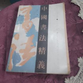 中国书法精义