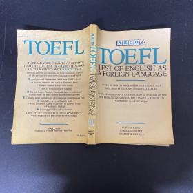 TOEFL Test of English as a Foreign Language；对外英语托福考试；英文原版