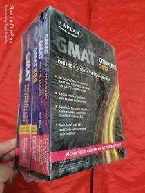 GMAT Complete 2017  ：ONLINE+BOOK+VIDEOS+MOBILE  （全四冊，盒裝）  大16開，未開封