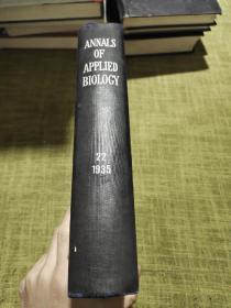 应用生物学年报22卷1935年