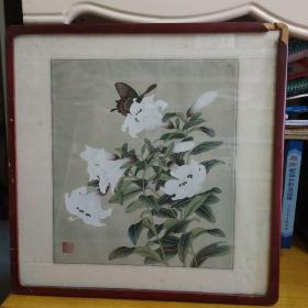 国画 花蝶（34.5*39.5）