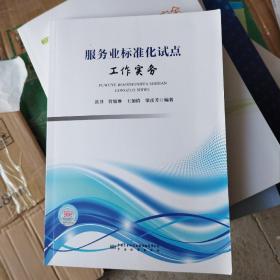正版全新服务业标准化试点工作实务 中国标准出版社