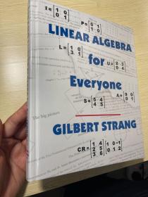 现货 Linear Algebra for Everyone   英文原版 Gilbert Strang (吉尔伯特·斯特朗)  线性代数