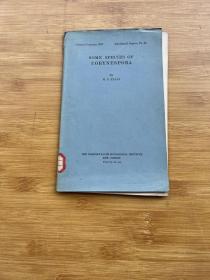 1957年英国出版 SOME SPECIES OF CORYNESPORA