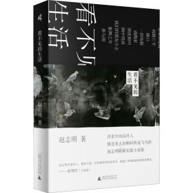 新华正版 看不见的生活 赵志明 9787559852113 广西师范大学出版社