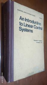An Introduction to Linear Control Systems线性控制系统导论(英文版）