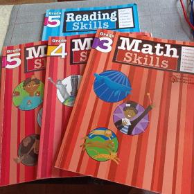 数学技能三年级至五年级Math Skills: Grade K3-5 Flash Kids