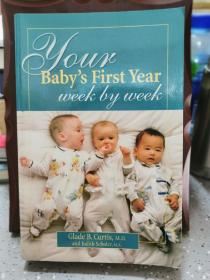 英文原版Your Baby's First Year iweek by week寶寶一歲的每一周 三件拍品起包郵 ?。。?！ 品相如圖，買家自鑒??！