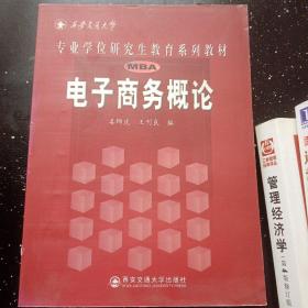 西安交通大学专业学位研究教育系列教材：电子商务概论