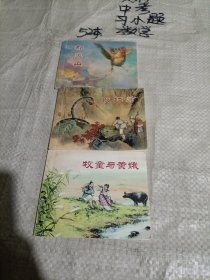 中国民间故事（都灵山/取红灯/牧童与黄娥）（3册合售）