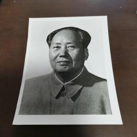 毛泽东主席像（像片，15.5x20.2cm）