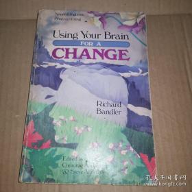 《Using Your Brain for A Change》（作者Richard Bandler理查德班德勒是NLP的二个创始人之一。nlp神经语言程序学或身心语法程式学。研究我们的大脑如何工作的学问。脱胎于艾瑞克森催眠疗法、萨提亚心理治疗法、贝特森人类学、变形语法、数学、电脑编程和脑科学。实用主义背景下的实用心理学。）