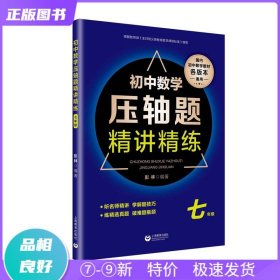 特价现货！ 初中数学压轴题精讲精练（七年级） 彭林 上海教育出版社 9787544490948