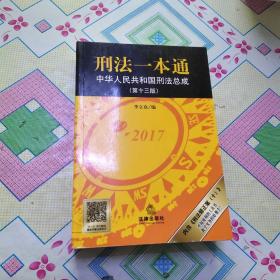刑法一本通：中华人民共和国刑法总成（第十三版）2017
