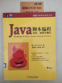 Java脚本编程：语言、框架与模式T1422
