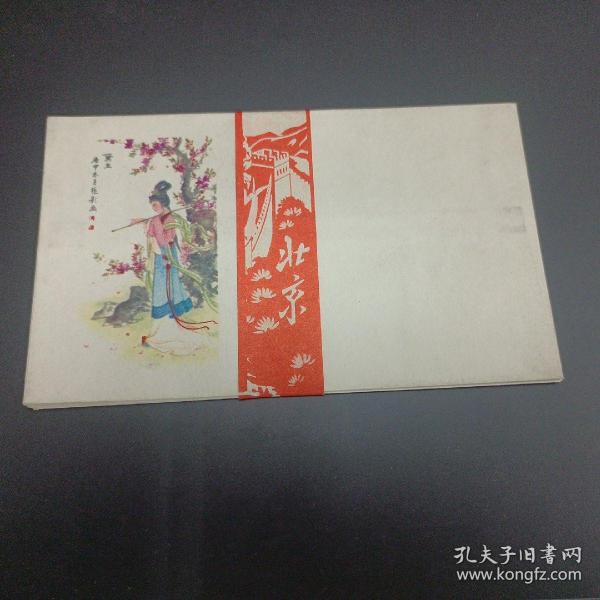 （老信封）1981年北京纸制品厂 红楼人物信封 一组9枚