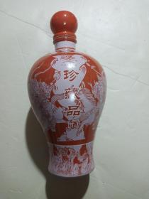 戲曲人物沙河珍藏品酒瓶 2斤裝(少見).