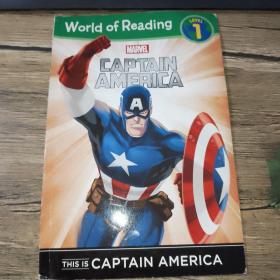 World of Reading Level 1:CAPTAIN AMERICA