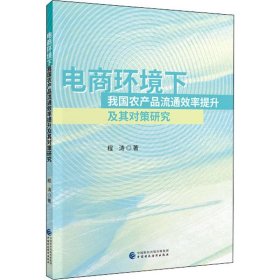 新华正版 电商环境下农产品流通效率提升及其对策研究 程涛 9787509590669 中国财政经济出版社