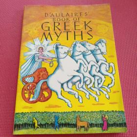 英文原版D'Aulaires Book of Greek Myths多萊爾的希臘神話