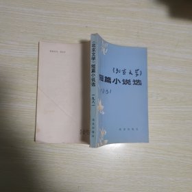 《北京文学》短篇小说选