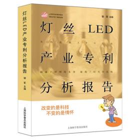 保正版！灯丝LED产业专利分析报告9787542775184上海科学普及出版社邹军