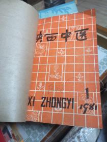 合订本 陕西中医杂志1981年1、2、3、4、5、6期双月刊全年1-6期全+针灸增刊