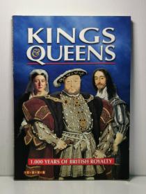 《国王和皇后：英国皇室1000年史》   Kings & Queens : 1000 Years of British Royalty（英国史）英文原版书