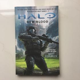英文原版 Halo: New Blood 光环 新斯巴达 小说