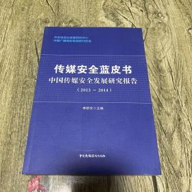 传媒安全蓝皮书：中国传媒安全发展研究报告（2013-2014）