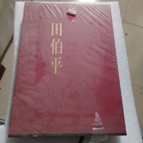 田伯平中国当代名家书法集，精装带盒