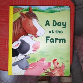 （库存书）A Day at the Farm   英文精装纸板书
