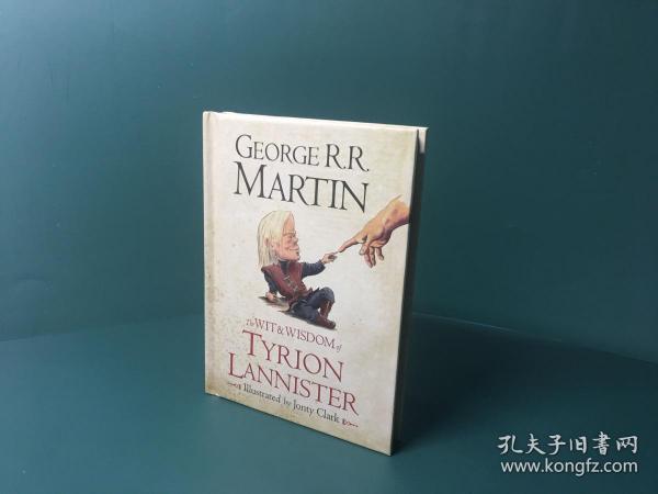预售权力的游戏提利昂兰尼斯特的机智与智慧语录口袋版插画版The Wit & Wisdom of Tyrion Lannister